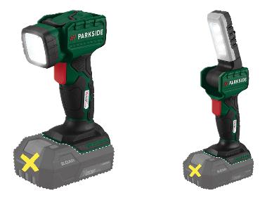 PARKSIDE® 20V Akku-LED-Handlampe »PLHLA 20 Li A1« und 20V Akku-LED-Handlampe »PLHLA 20-Li C1«, ohne Akku und Ladegerät