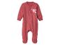 Roter Baby-Strampler mit Flugzeug-Print