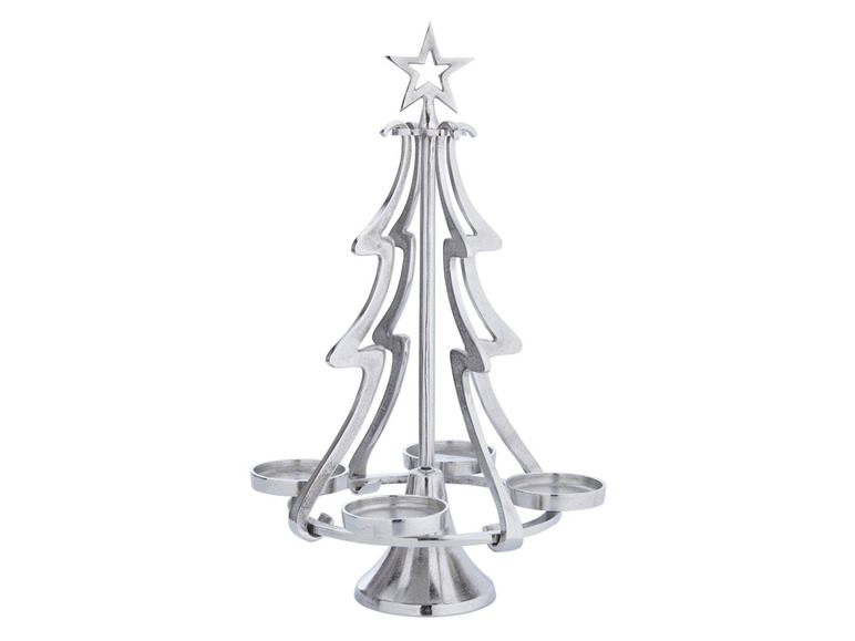 Gehe zu Vollbildansicht: Pureday Advent-Kerzenhalter Weihnachtsbaum - Bild 1