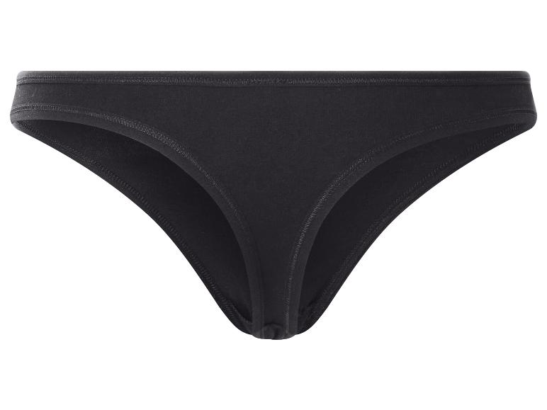 Schwarzer String-Tanga