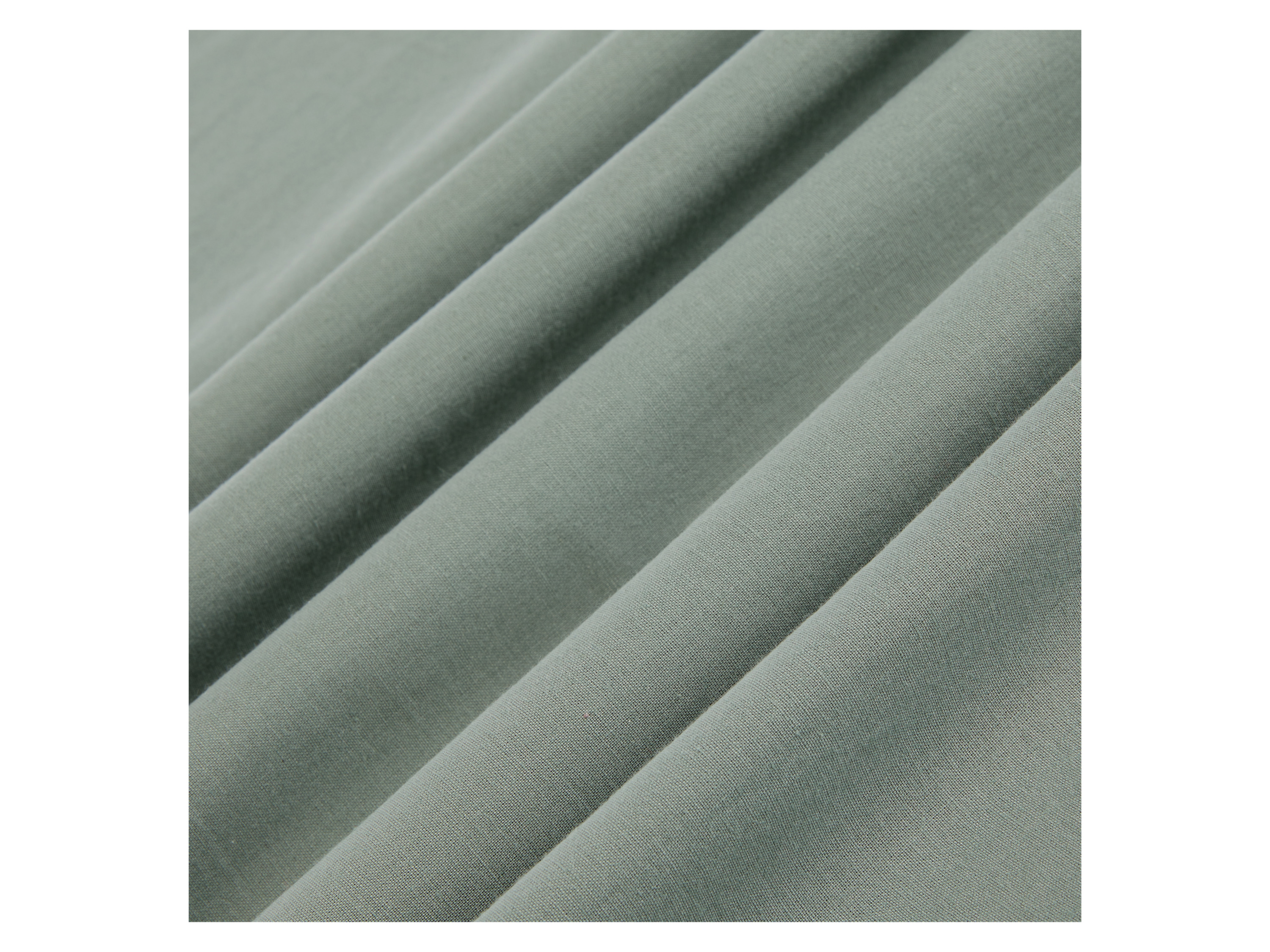 Thumbnail - LIVARNO home Bettwäsche Edel-Renforcé 155 x 220 cm (Grün)