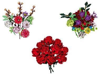 LUPILU® Klemmstein-Blumenstrauß »Clippys«
