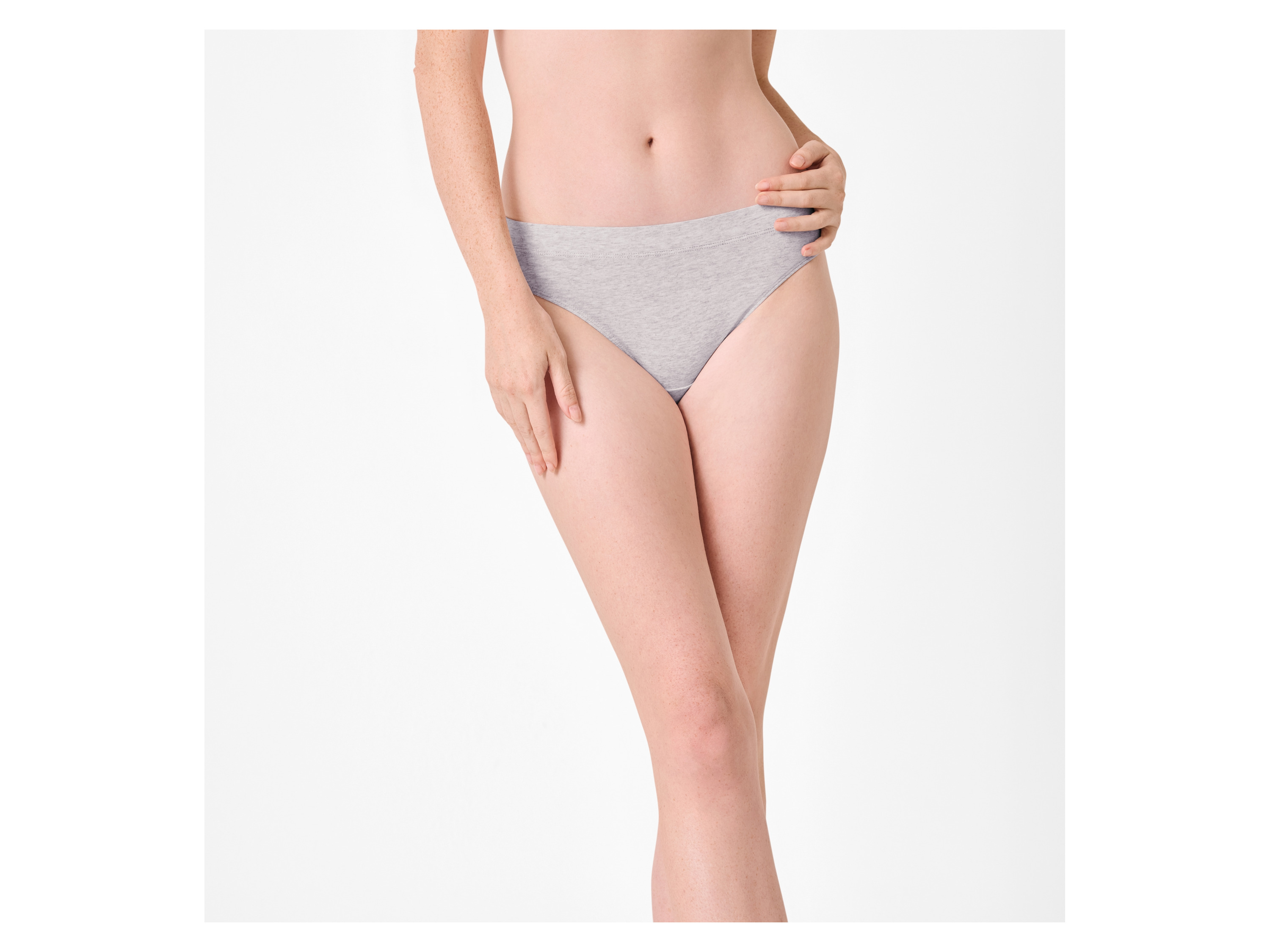 Thumbnail - esmara® Damen Slip, 3 Stück (Grau, M(40/42))