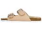 Esmara Damen-Korksandalen in Beige mit zwei Schnallen