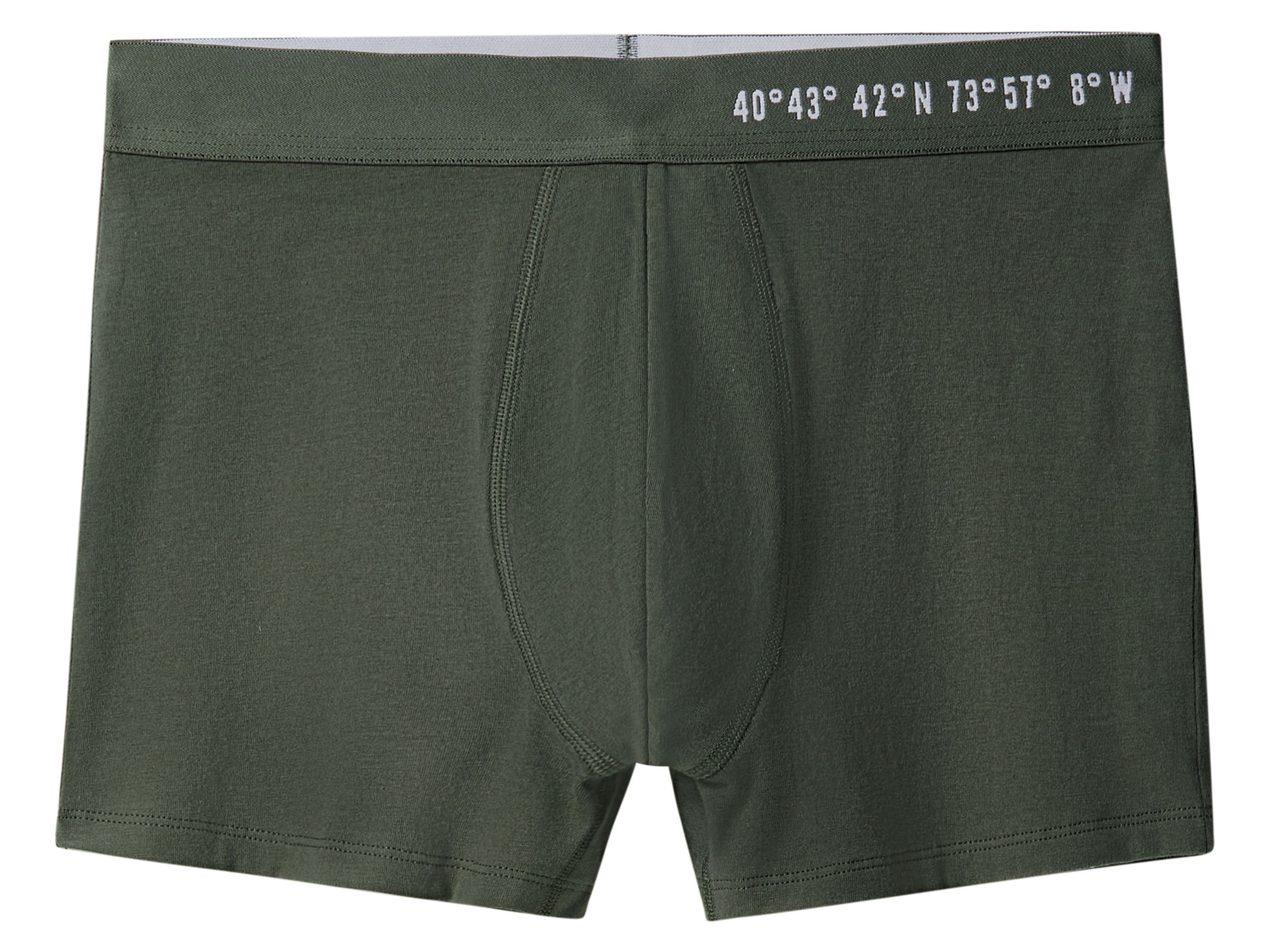 Thumbnail - esmara Men Herren Boxer, 3 Stück (Grün/Weiß, 8/XXL)