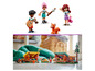 Lego Friends Campinghütten mit Figuren und Zubehör.