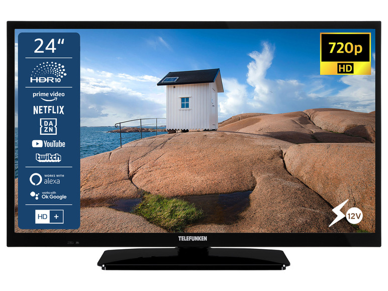 Gehe zu Vollbildansicht: TELEFUNKEN Fernseher »XH24SN550MV« HD ready 24 Zoll Smart TV - Bild 2