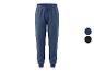 Herren-Jogginghose in Blau und Schwarz mit Kordelzug.