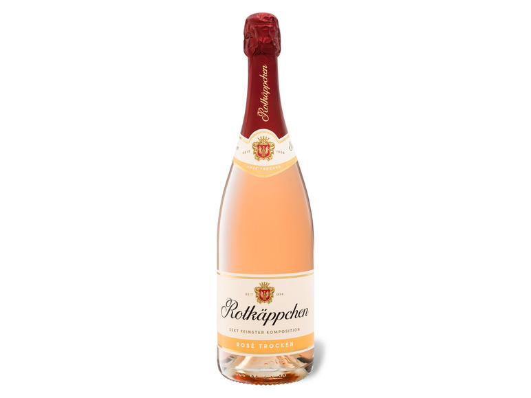 Gehe zu Vollbildansicht: Rotkäppchen Sekt Rosé trocken, Schaumwein - Bild 1