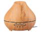 Heller Holz-Look-Diffusor für ätherische Öle mit Bedientasten