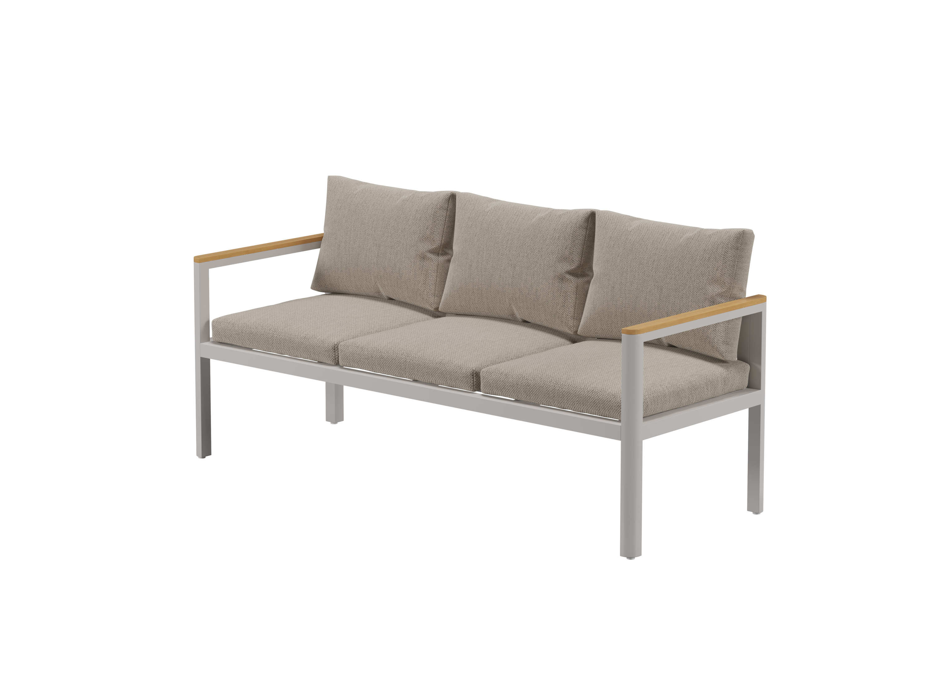 Thumbnail - RICHLY Gartenmöbel Lounge-Set »Palermo«, inkl Polster (5-Sitzer, Warmweiß)