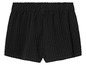 Schwarze Shorts mit elastischem Bund.
