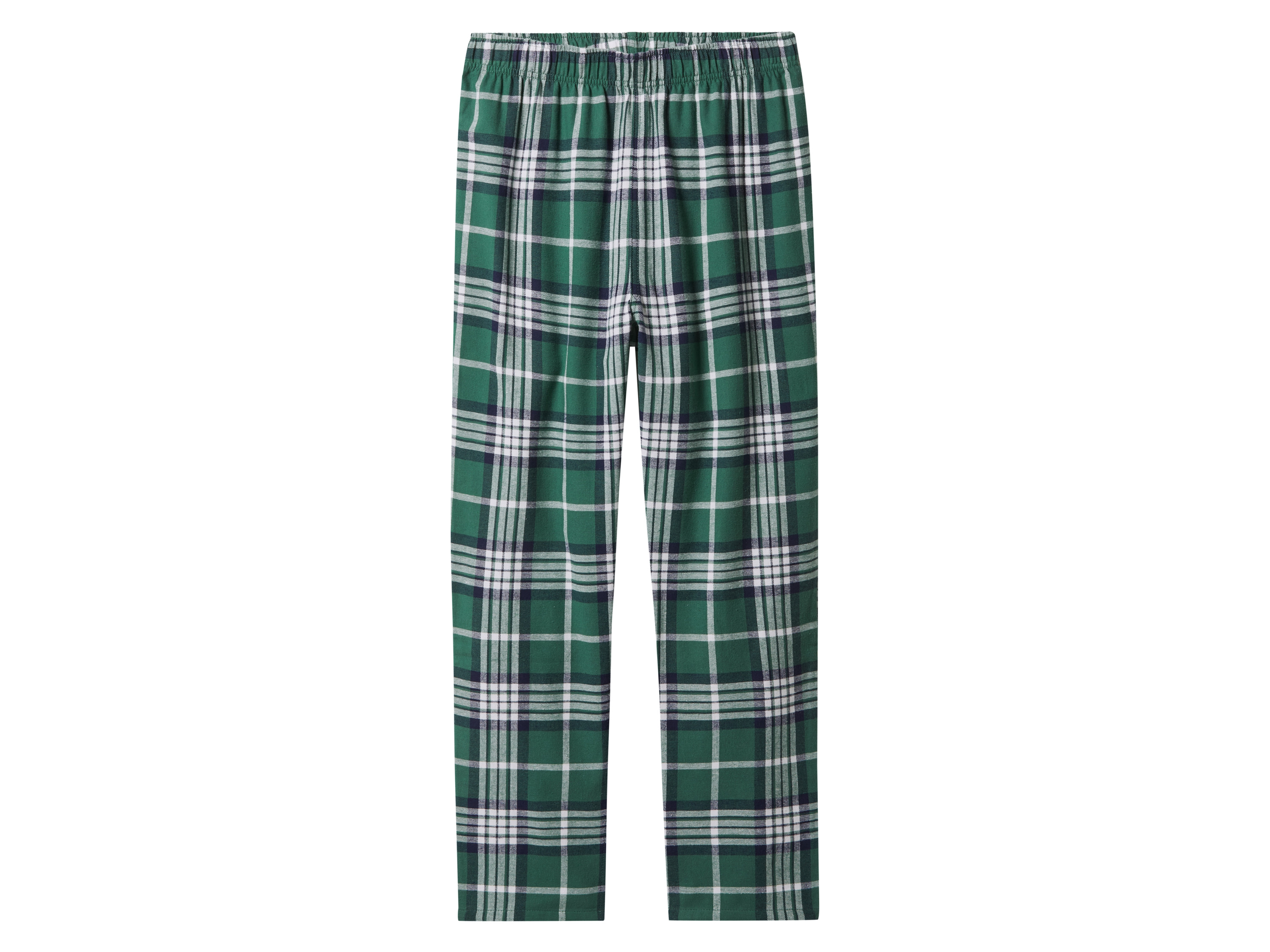 Thumbnail - esmara Men Herren Flanell-Pyjama (Grün, L (52/54))
