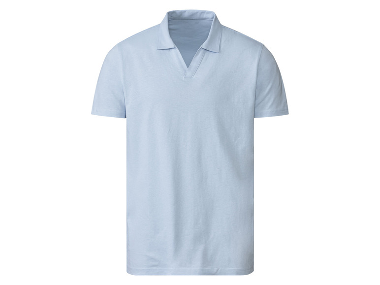 Gehe zu Vollbildansicht: LIVERGY® Leinen-Poloshirt, körpernah geschnitten - Bild 2