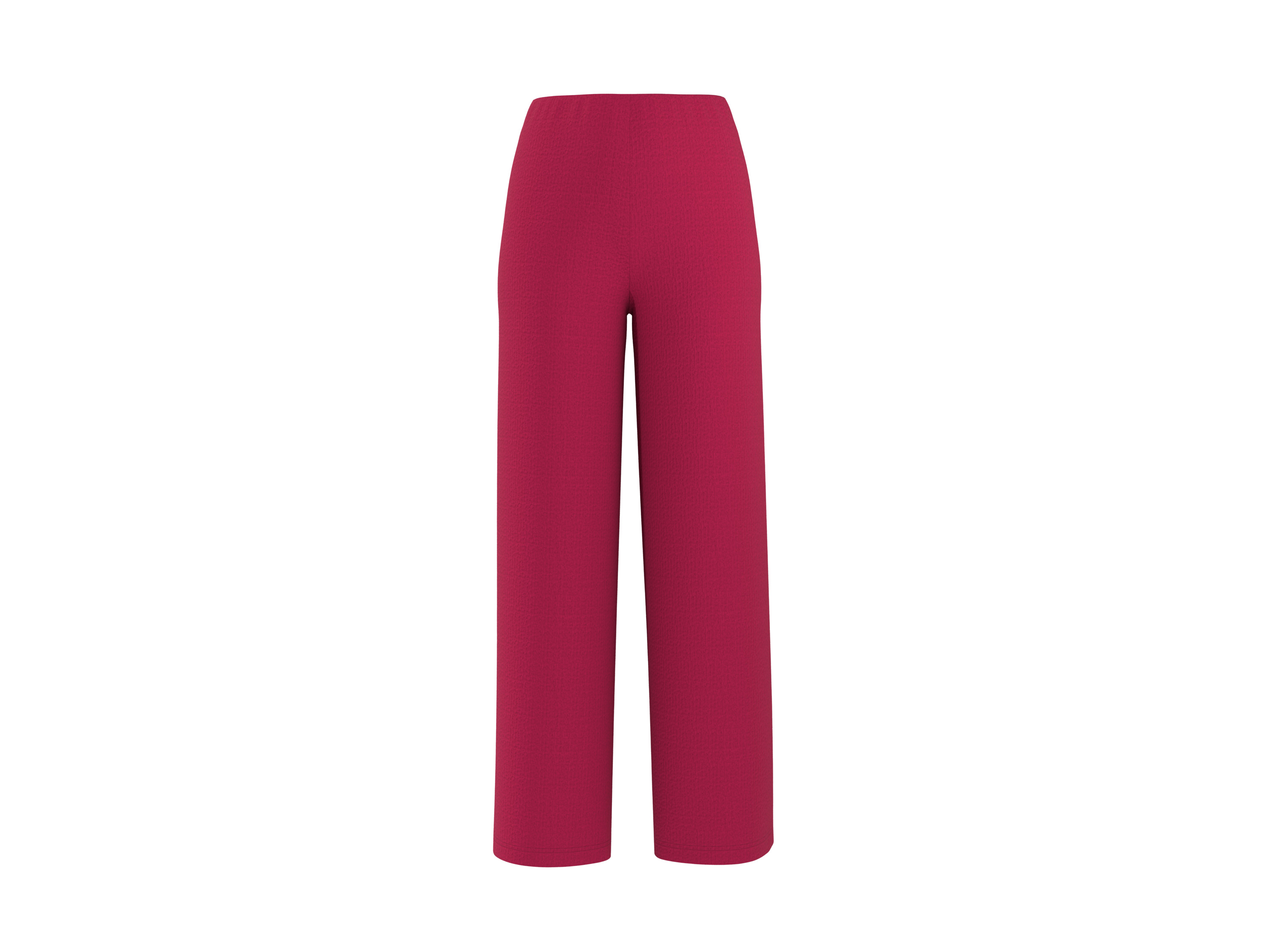 ESMARA® Damen Wide-Leg-Hose (Pink, L(44/46)) – Bild 4 von 4