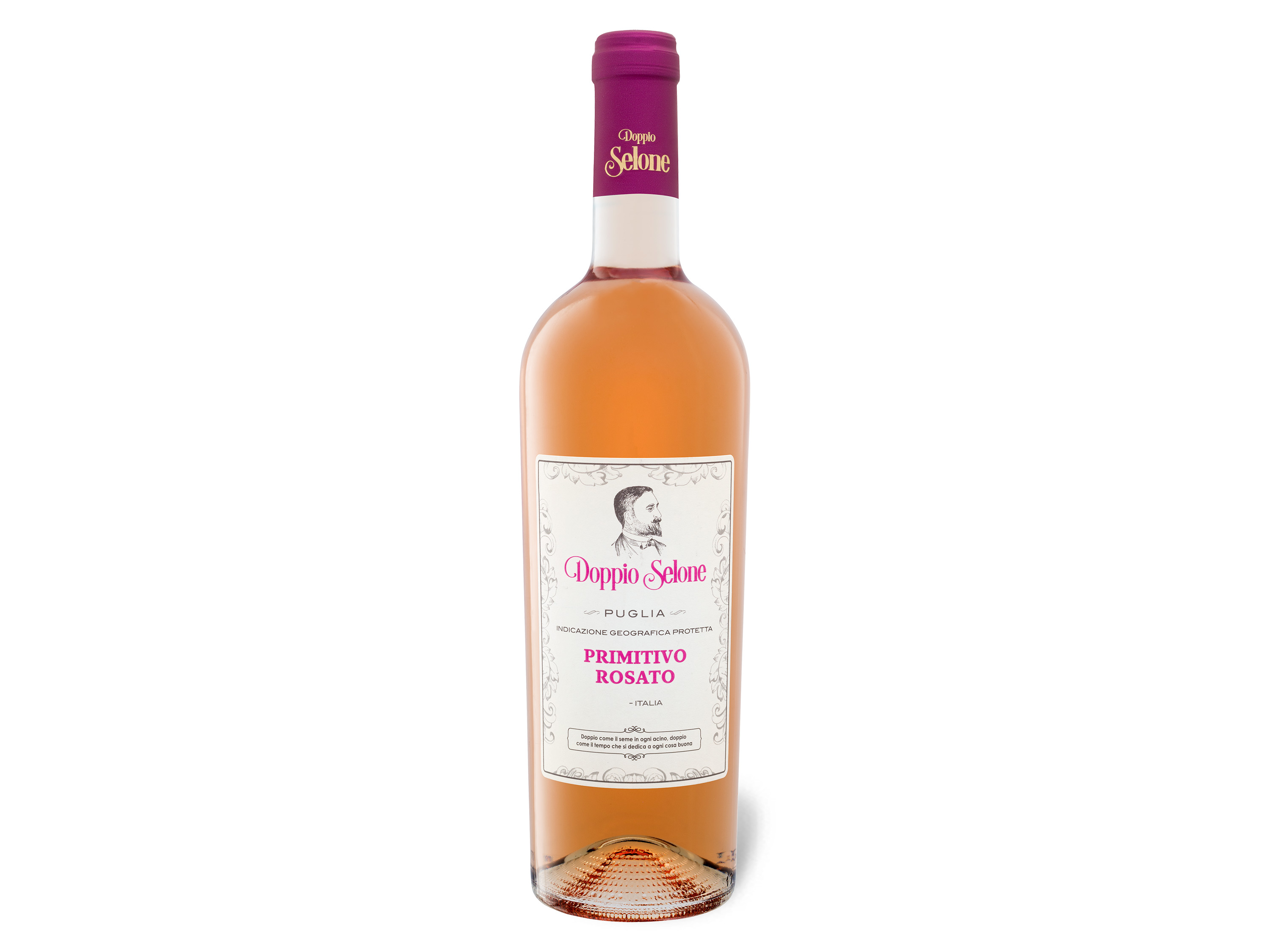 Doppio Selone Primitivo Rosato Puglia IGP trocken, Roséwein 2021 Wein & Spirituosen Lidl DE