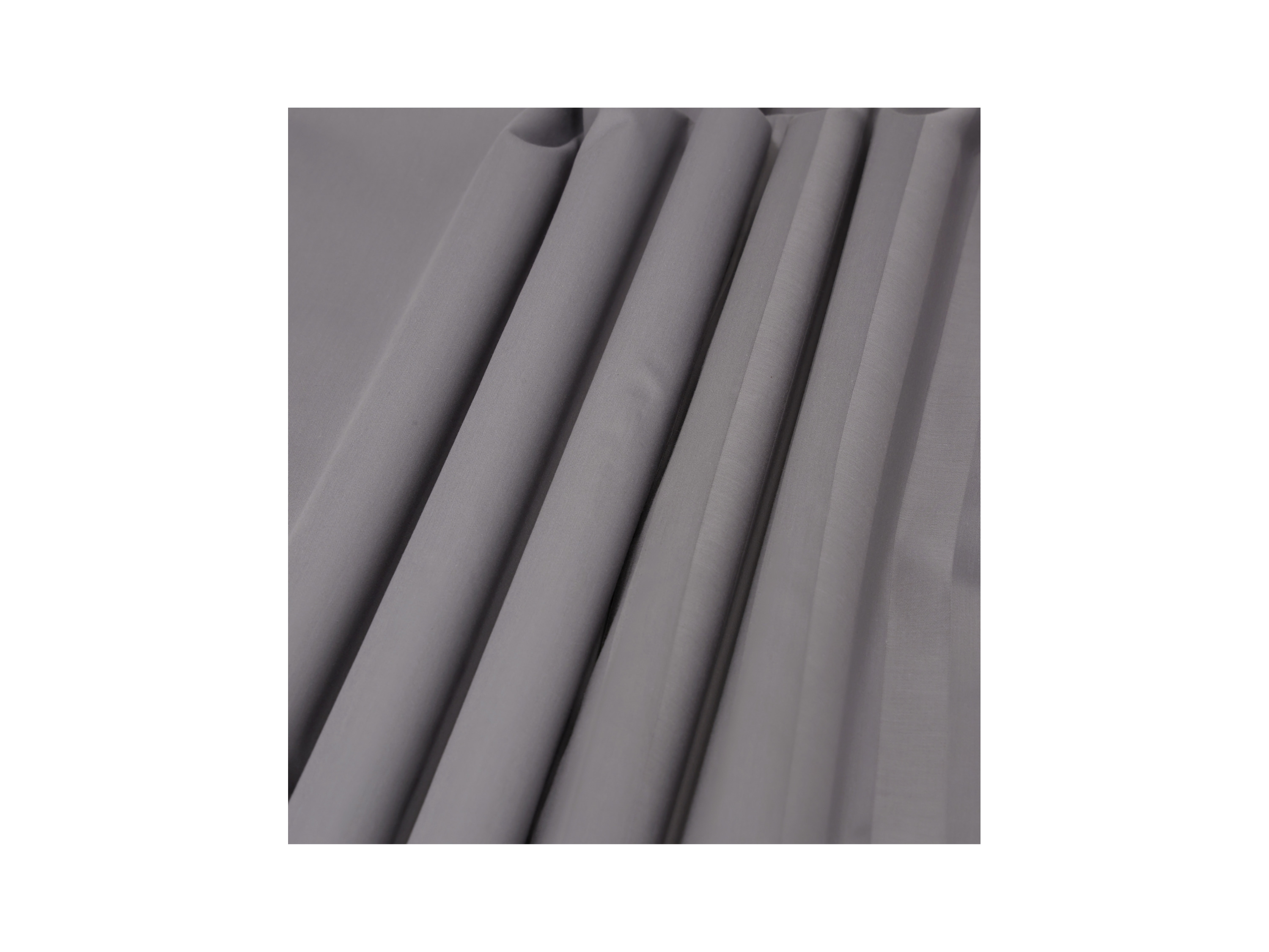 LIVARNO® Luxus Satin Bettwäsche 155 x 220 cm (grau) – Bild 2 von 3