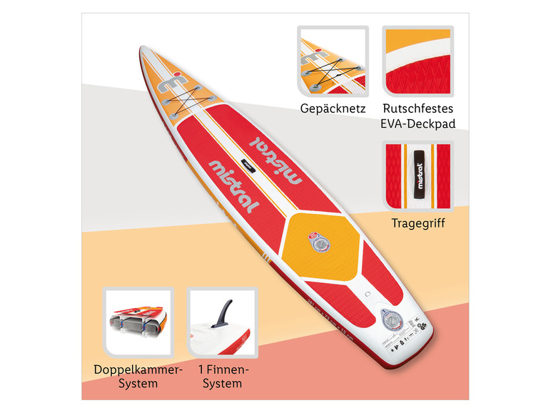 SUP »Race 12'6 Zoll« mit Doppelkammer-System
