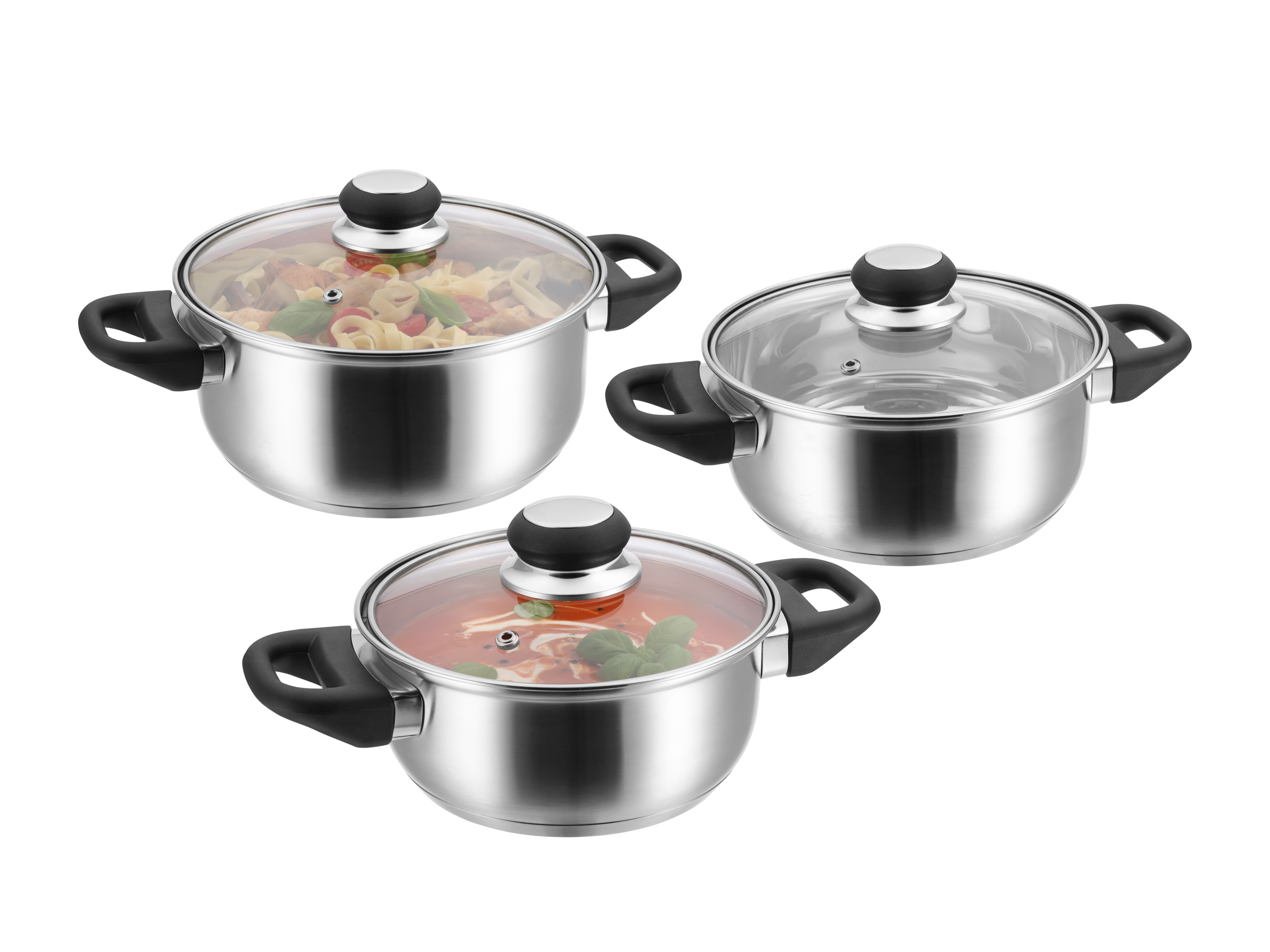 Thumbnail - SILVERCREST® Topf-Set, 6-teilig, Edelstahl