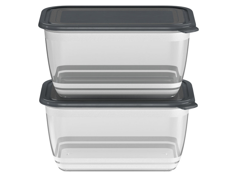 Gehe zu Vollbildansicht: ERNESTO® Kühlschrankdosen-Sets, platzsparend stapelbar - Bild 11