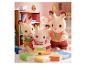 Sylvanian Families Hasen lernen mit Büchern und Bleistift.