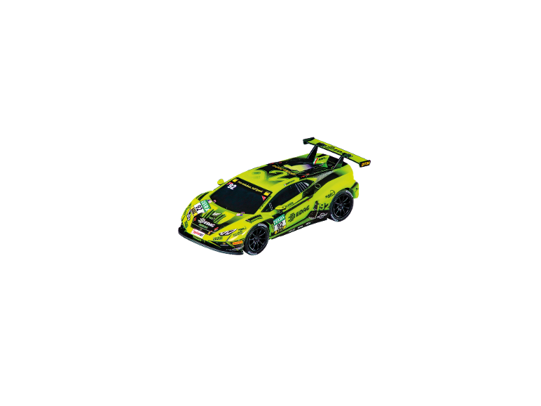 Carrera Lamborghini Huracán GT3 EVO2 Spielzeug-Rennauto in Grün.