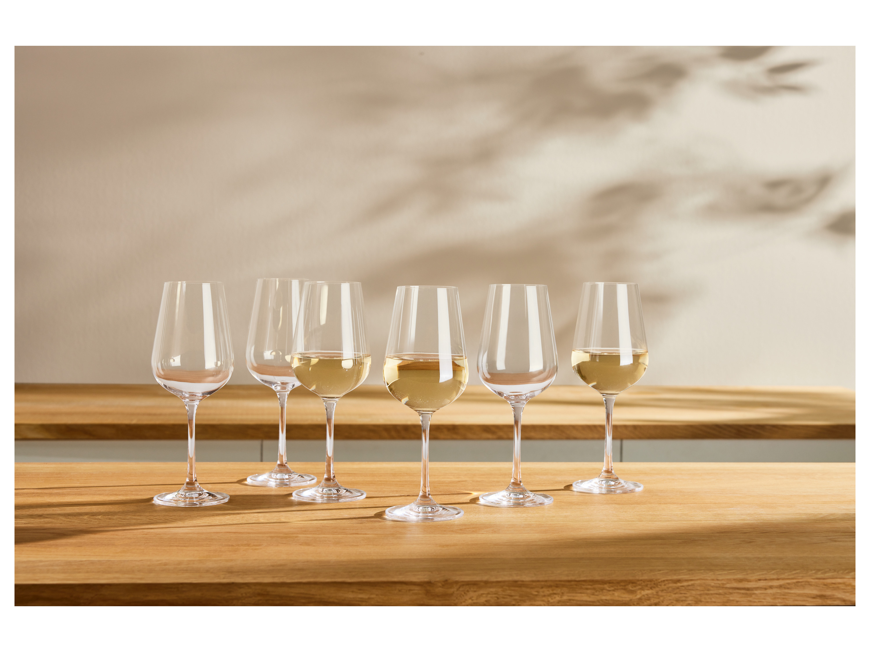 Thumbnail - SILVERCREST® Rotwein- 6er/ Weißwein- 6er/ Sekt- 6er / Wassergläser 6er (Weißweinglas)