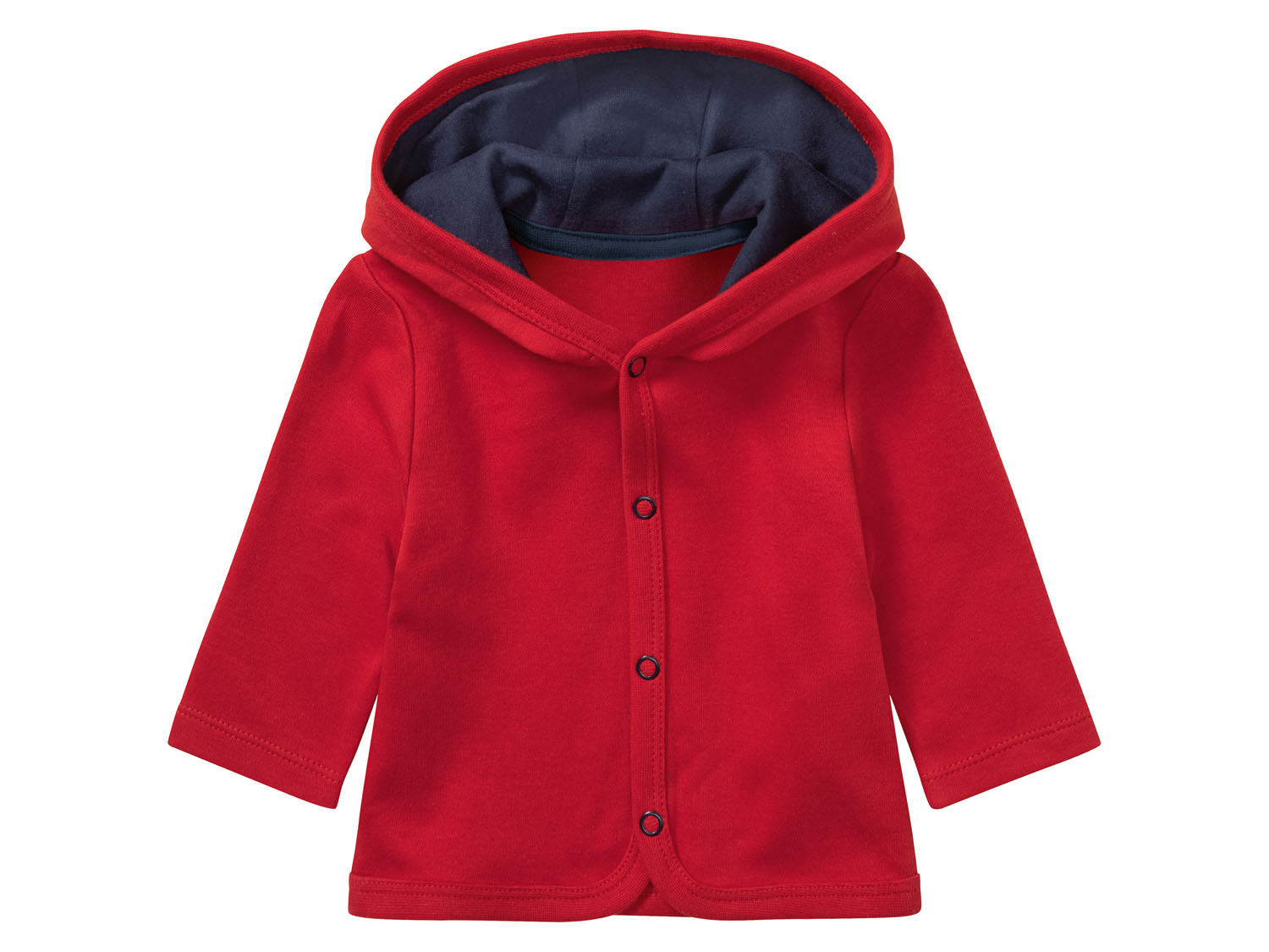 LUPILU® Baby Jäckchen 2er (marine/rot, 74/80) – Bild 2 von 4