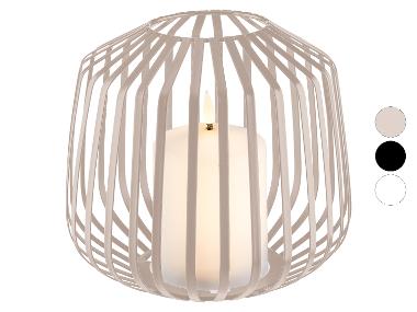 LIVARNO® LED-Kerze im Metallkorb