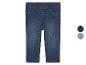Blaue Denim-Leggings für Babys.