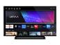 Smart-TV mit Streaming-Diensten und empfohlenen Inhalten.
