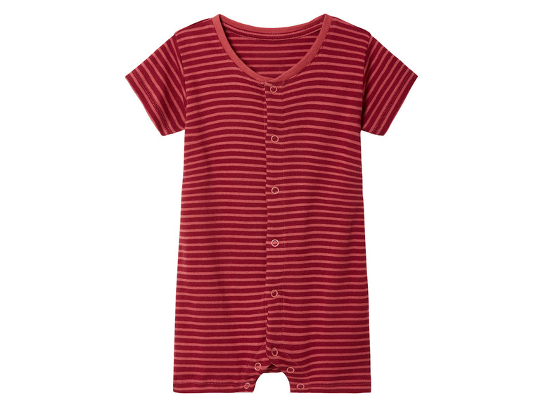 Gehe zu Vollbildansicht: lupilu® Baby Pyjama, kurzarm, reine Bio-Baumwolle - Bild 4