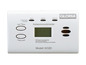 Gloria Kohlenmonoxidmelder mit Testknopf und LCD-Display.
