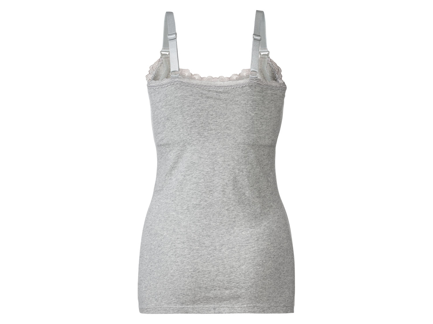 Thumbnail - esmara® Damen Still Tops 2er (hellblau/mittelgrau, XS(32/34))