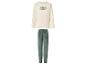 Herren-Pyjama mit Langarmshirt und Hose, mit Aufschrift „ATHLETIC 1986“.