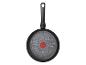 Tefal Bratpfanne mit schwarzem Griff und grauer Antihaft-Kochfläche
