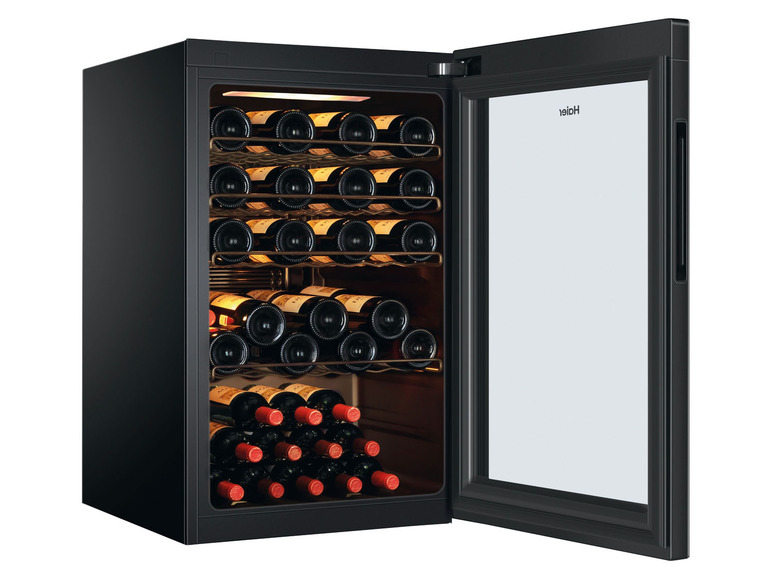 Gehe zu Vollbildansicht: Haier Weinkühlschrank 2 Zonen »HWS49GAE«, für bis zu 42 Flaschen - Bild 3