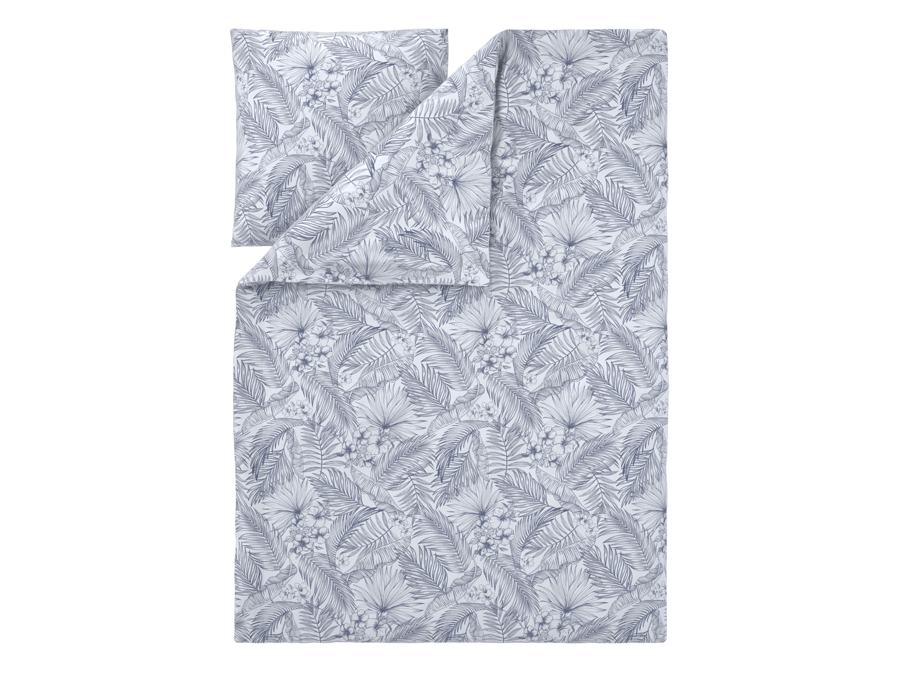 LIVARNO® Renforcé-Bettwäsche, 155 x 220 cm (Navy)