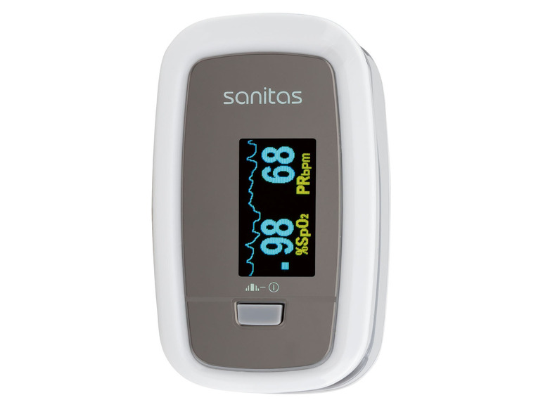 Gehe zu Vollbildansicht: SANITAS Pulsoximeter »SPO25«, zur Messeng der Sauerstoffsättigung und Herzfrequenz - Bild 2