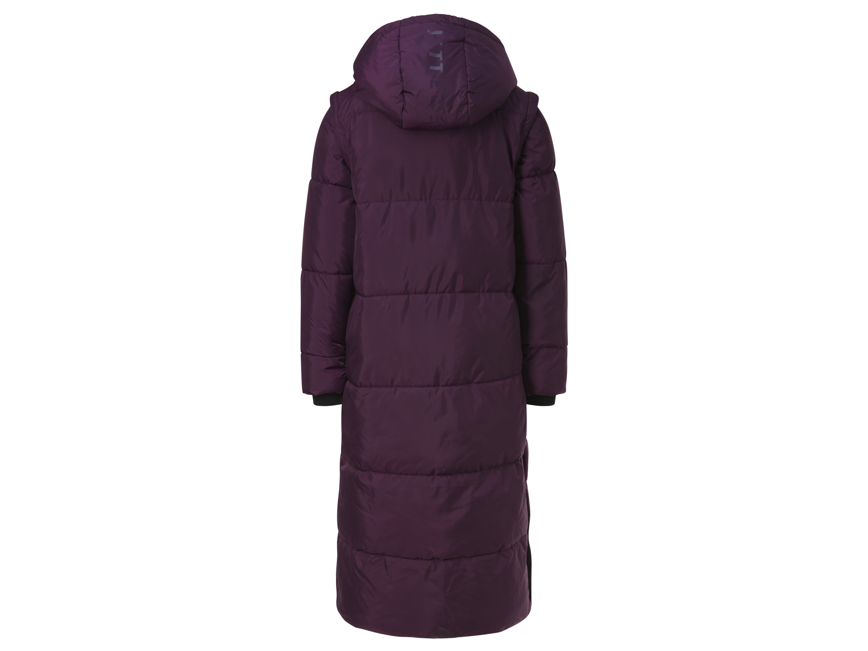 Thumbnail - CRIVIT Damen 2-in 1 Steppmantel/-weste Abzippbar (Lila, S (36/38))