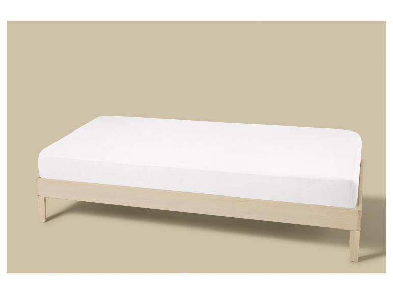 Satin-Spannbettlaken, 180-200 x 200 cm