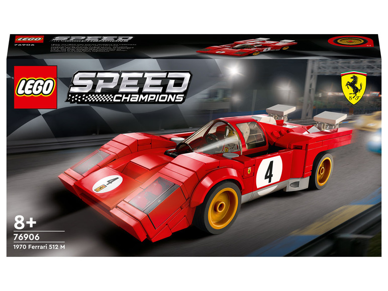 Gehe zu Vollbildansicht: LEGO® Speed Champions 76906 »1970 Ferrari 512 M« - Bild 1