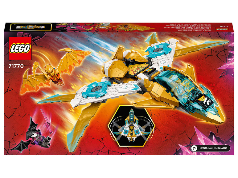 Gehe zu Vollbildansicht: LEGO® NINJAGO 71770 »Zanes Golddrachen-Jet« - Bild 7