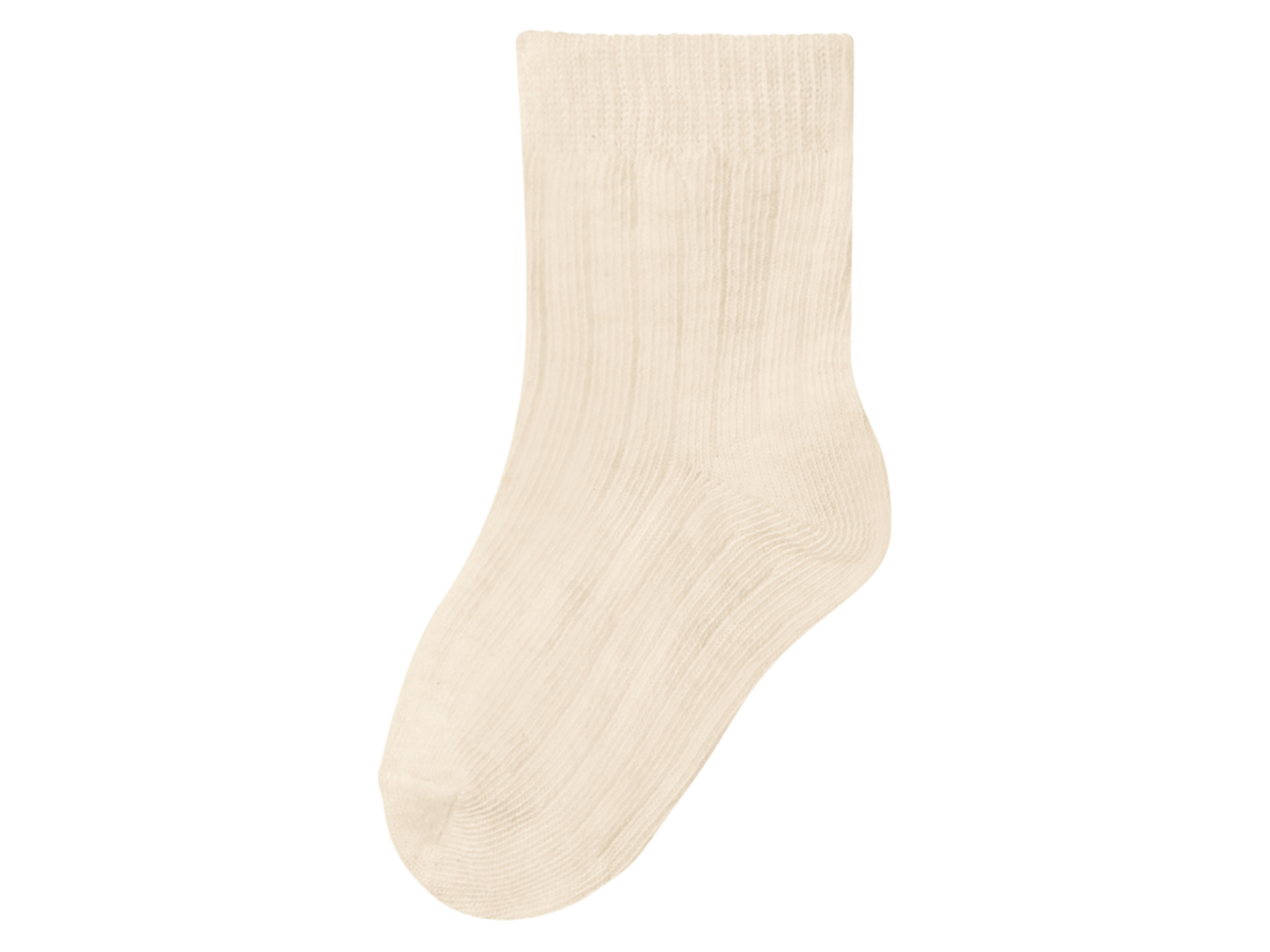 Thumbnail - lupilu® Baby Socken 5 Paar (creme/beige/braun, 15/18)