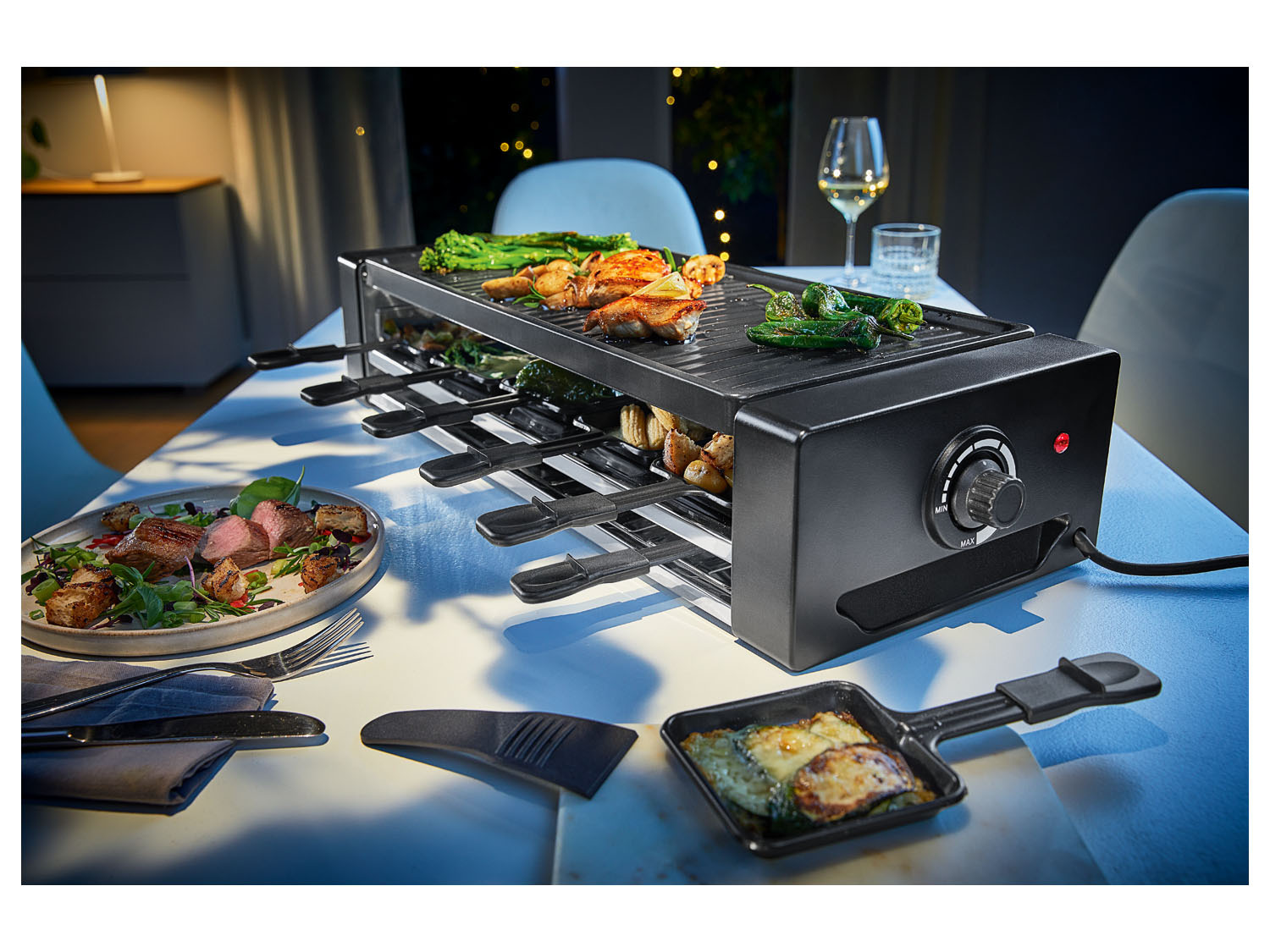 SILVERCREST® KITCHEN TOOLS Raclette-Grill, 1500 Watt, …