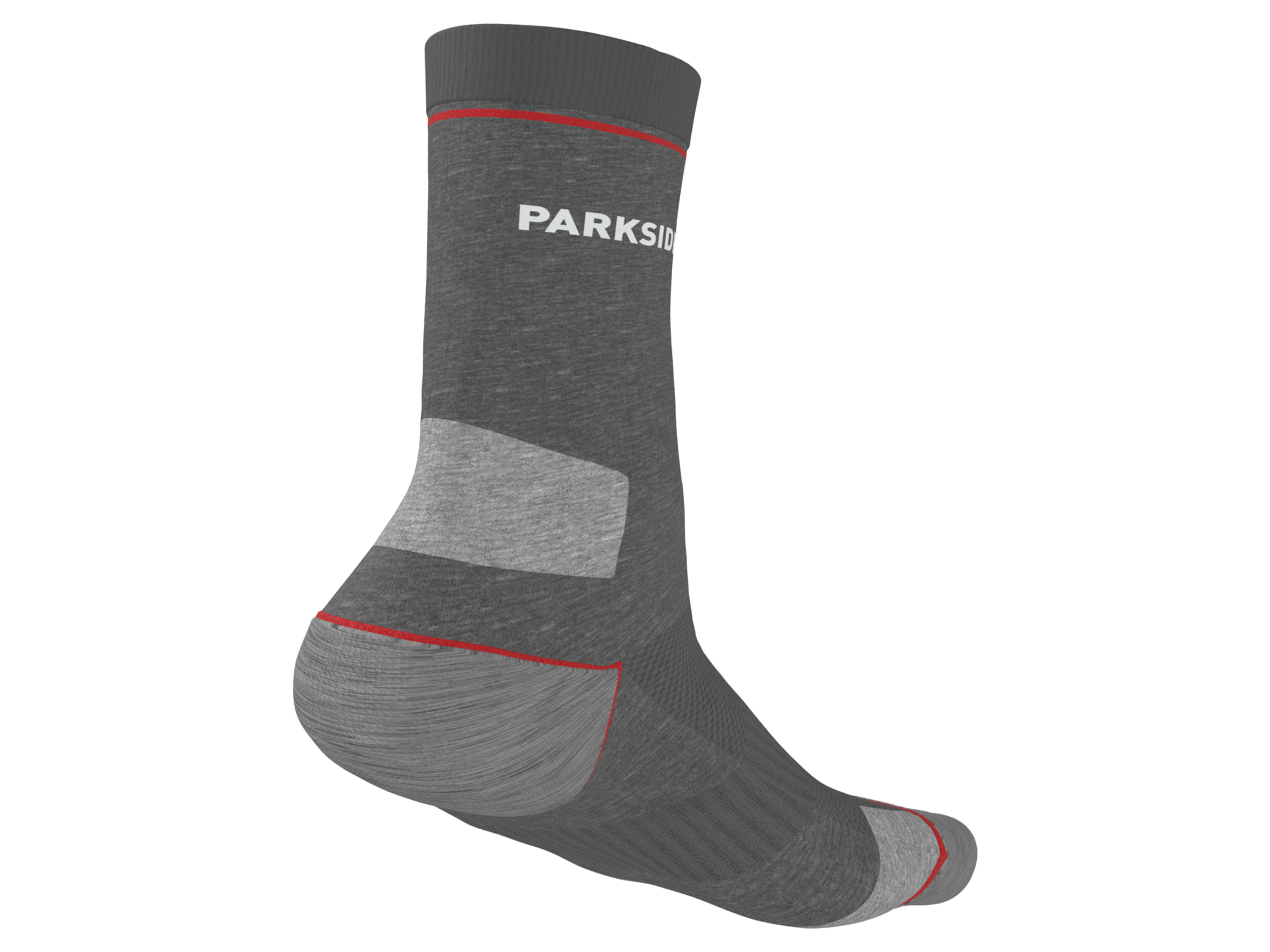 Thumbnail - PARKSIDE® Herren Arbeitssocken 5 Stück (Grau, 39-42)