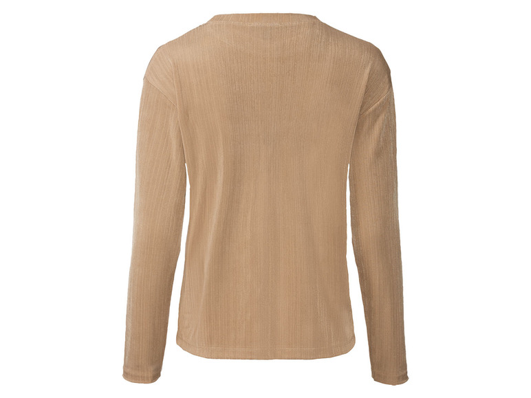 Gehe zu Vollbildansicht: esmara® Damen Pullover mit festlichem Glitzereffekt - Bild 5