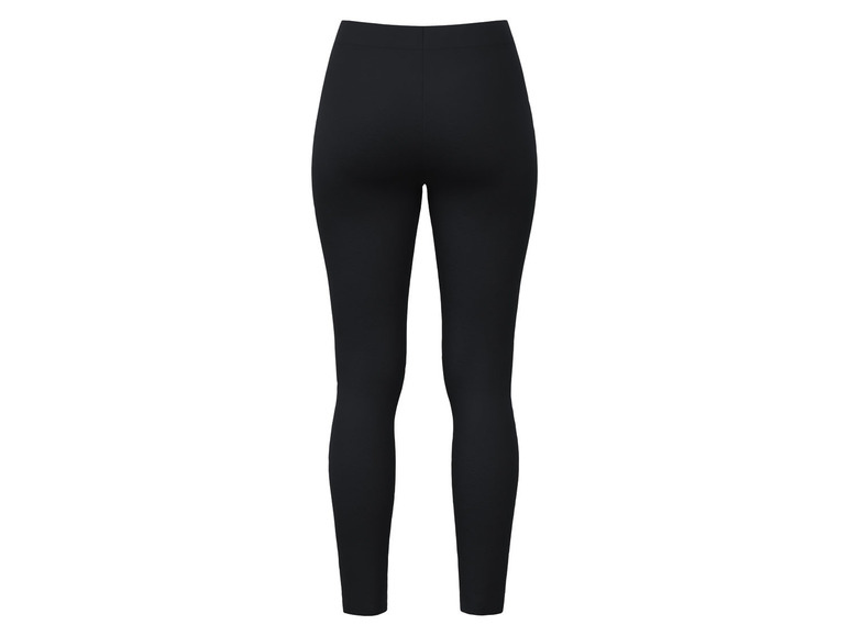 Schwarze Leggings für Damen.