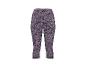 Capri-Leggings mit Leopardenmuster in Lila und Schwarz