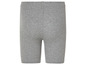 Graue Fahrradhose mit sportlichem Look.